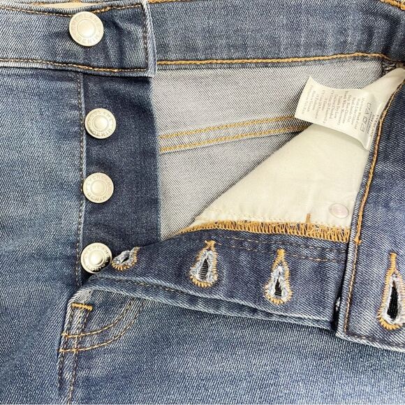 Everlane Cigarette Jean Slim Medium Wash Button Fly Jeans Women’s Size 25 | 0 - Picture 7 of 10